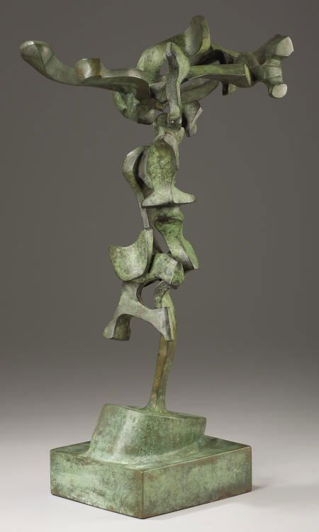 BILL BARRETT Family Tree, 1987 Bronze 22 x
