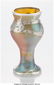28100: A Loetz-Style Glass Vase with Silver Overlay, ci - 2