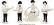 89392: The Beatles Set of Four Ceramic Figurines With I