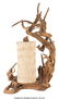 67099: American School (20th Century) Driftwood Table L - 3
