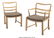 67149: Edward Wormley (American, 1907-1995) Dining Tabl - 3