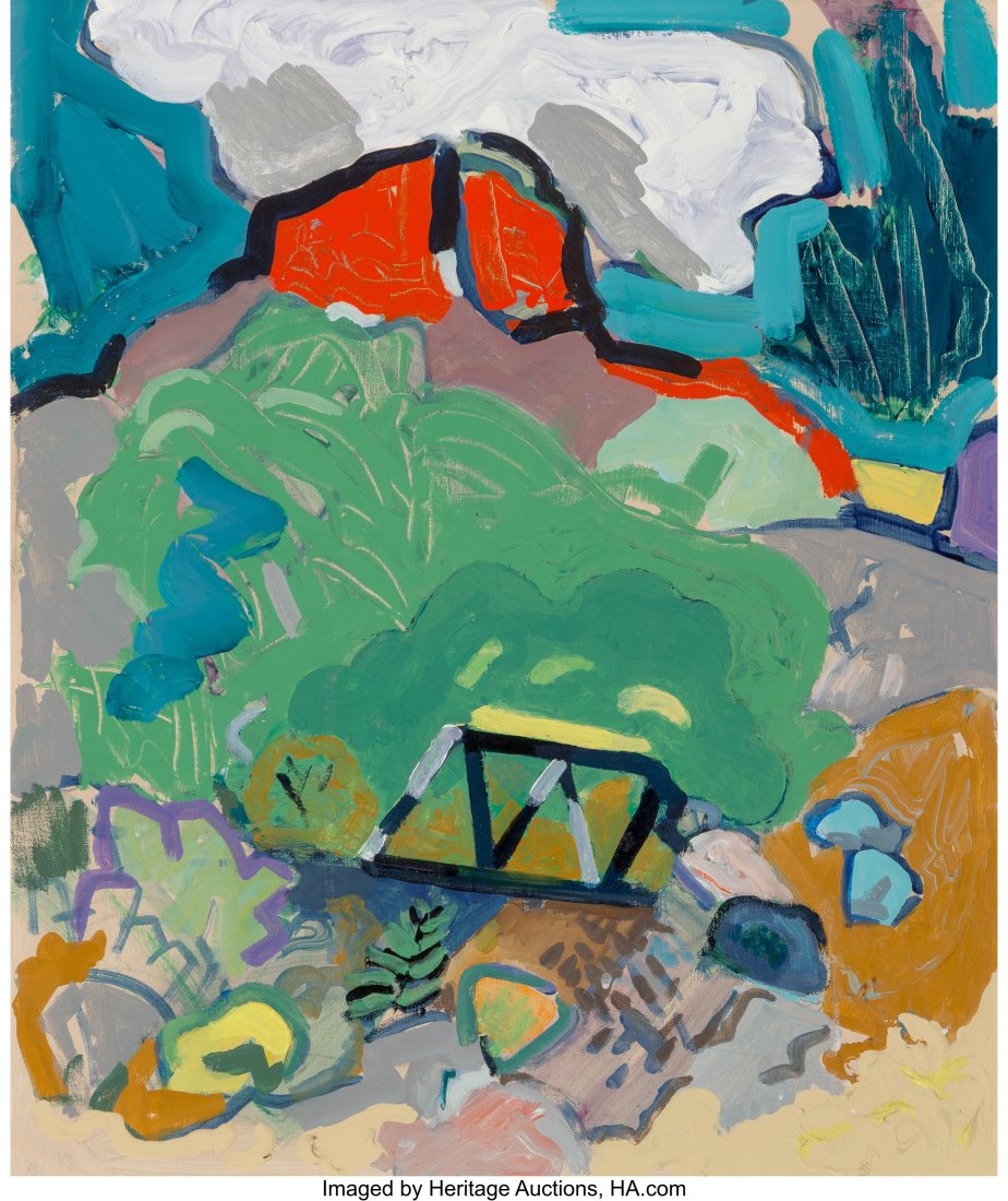 David Barbero (American, 1938-1999) Bridge at Ta (1 of 3)