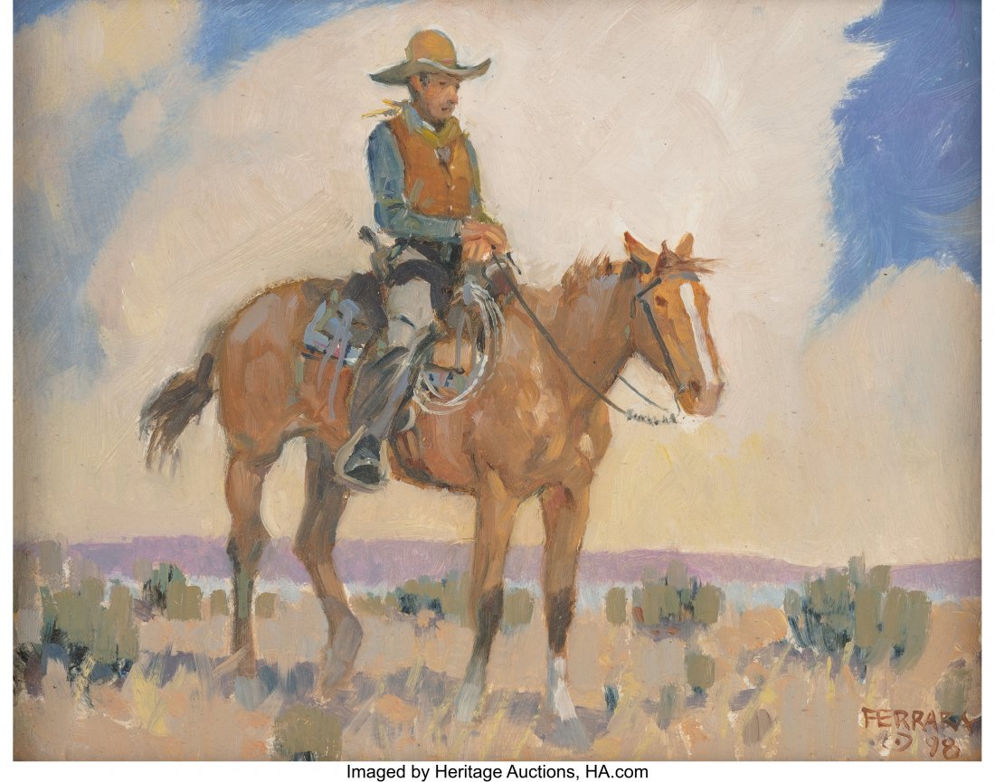 Joe Ferrara (American, 1932-2004) It's a Lonely (1 of 2)