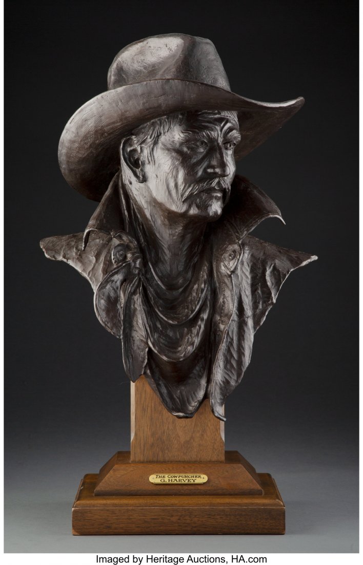 G Harvey (American, 1933-2017) The Cowpuncher, 1 (1 of 4)