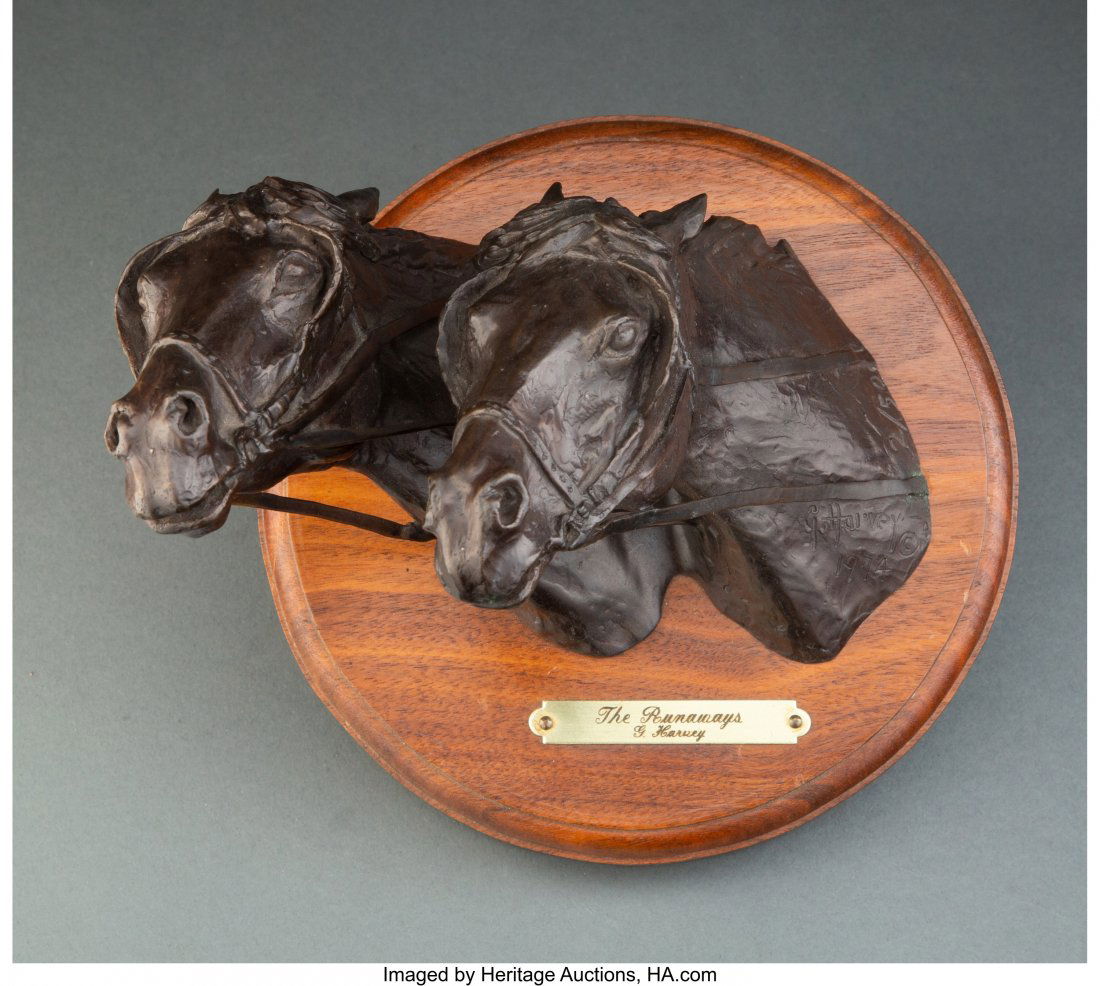 G Harvey (American, 1933-2017) The Runaways, 197 (1 of 2)