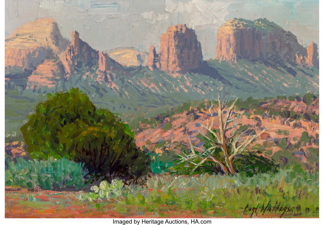 Curt Walters (American, b. 1950) View from Schne (1 of 3)