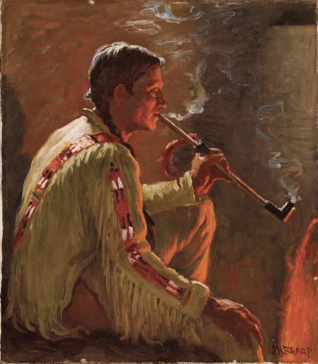 JOSEPH HENRY SHARP (American, 1859-1953) Dayligh