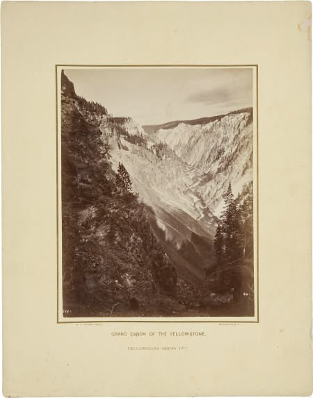 W. H. Jackson, Imperial Albumen Print, "Grand Ca