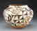 55016: AN ACOMA POLYCHROME JAR c. 1935 painted in dark