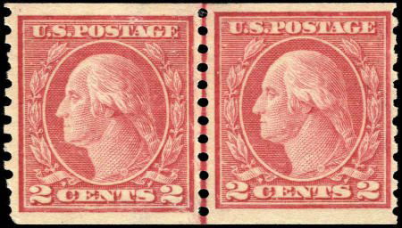 #454, 1915, 2c Red. (Original Gum - Previously H