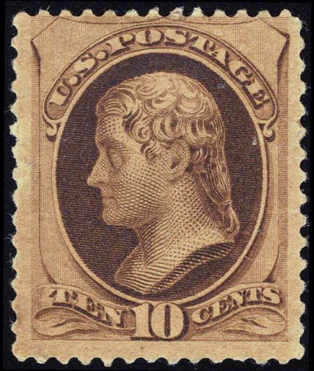 #188, 1879, 10c Brown. (Original Gum - Previousl