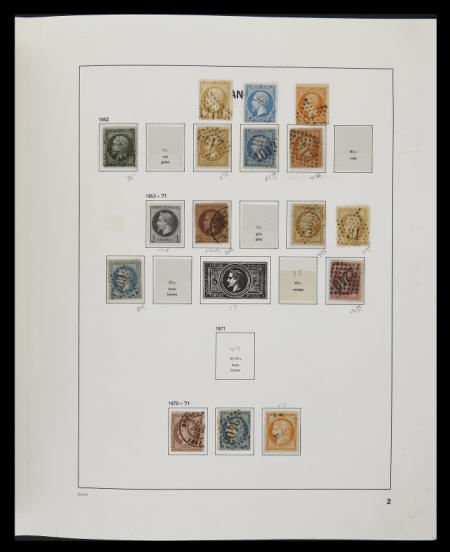 1850 - 1975, Worldwide balance collections. (Min