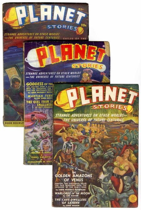 Planet Stories Group (Fiction House, 1939-52) Co