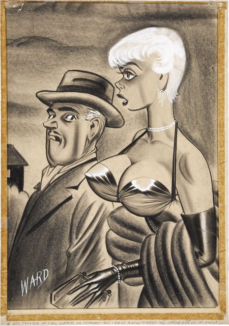 93656: Bill Ward Humorama Cartoon Illustration Original - Feb 28, 2009 ...