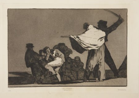 Francisco José de Goya. Que Guerrero (Quel guerr