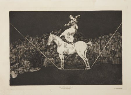 Francisco José de Goya. Una Reina Del Circo (Une