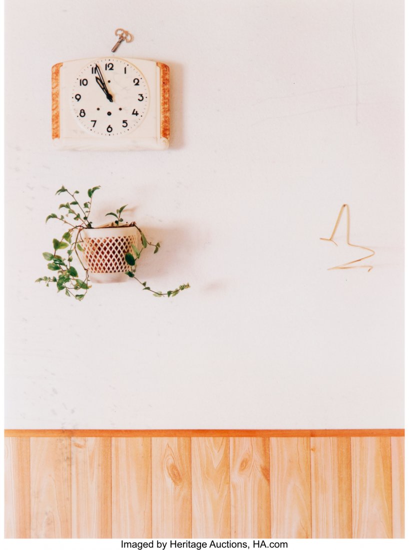 Thomas Ruff (b. 1958) Interior, 1981 Dye coupler: Thomas Ruff (b. 1958) Interior, 1981 Dye coupler 19-5/8 x 15-3/4 inches (49.8 x 40 cm) Ed. 3/12 PROVENANCE: Cohan Leslie and Browne, New York; Private collection, acquired from the above. HID031010620