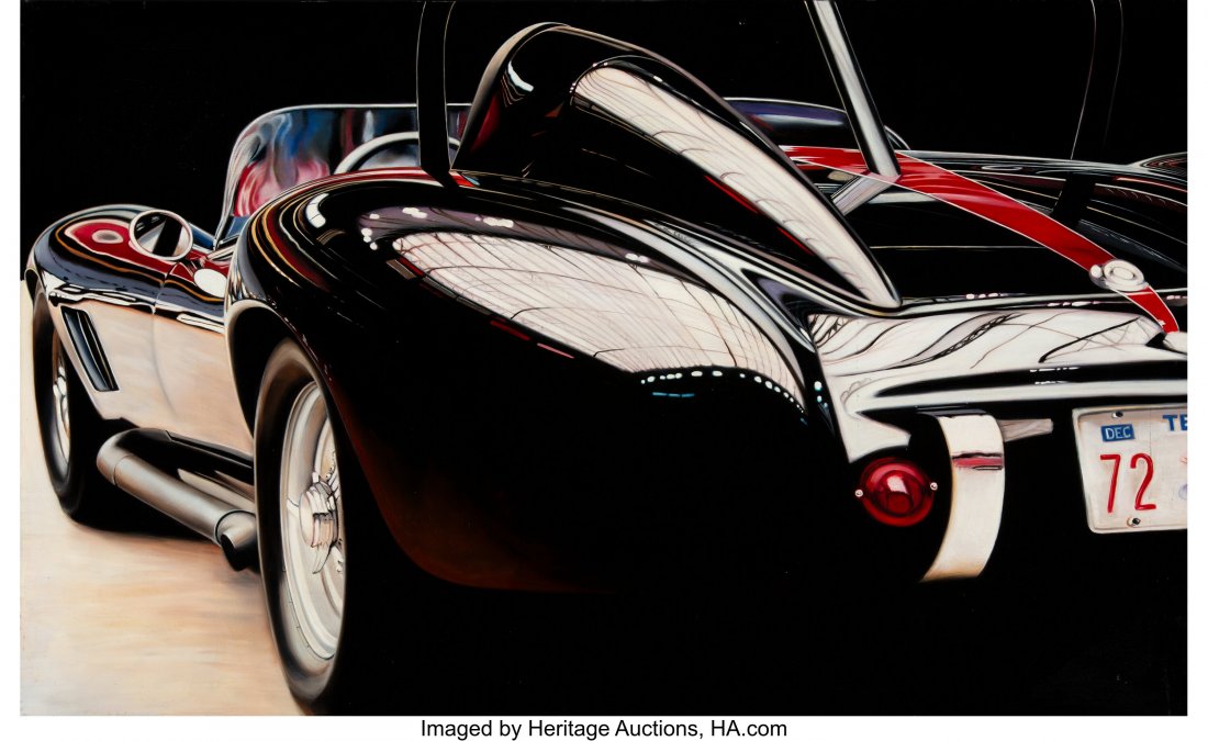Cheryl Kelley (b. 1968) Cobra, 2009 Oil on alumi: Cheryl Kelley (b. 1968) Cobra, 2009 Oil on aluminum panel 30 x 40 inches (76.2 x 101.6 cm) Signed, dated, and titled on the reverse: C Kelley 2009 Cobra PROVENANCE: The artist; Louis K. Meisel Gallery