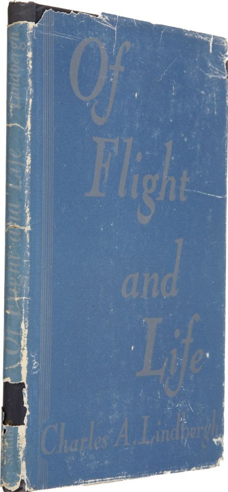 Charles A. Lindbergh Inscribed Copy of Book Of F