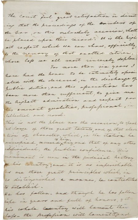 [John Marshall] Supreme Court Justice John McLea