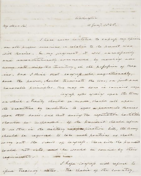 [Mexican-American War] Associate Justice of the