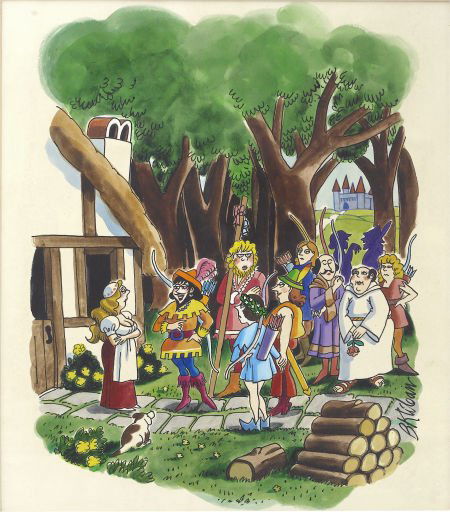 BERNARD KLIBAN (American 1935 - 1990) Playboy ca