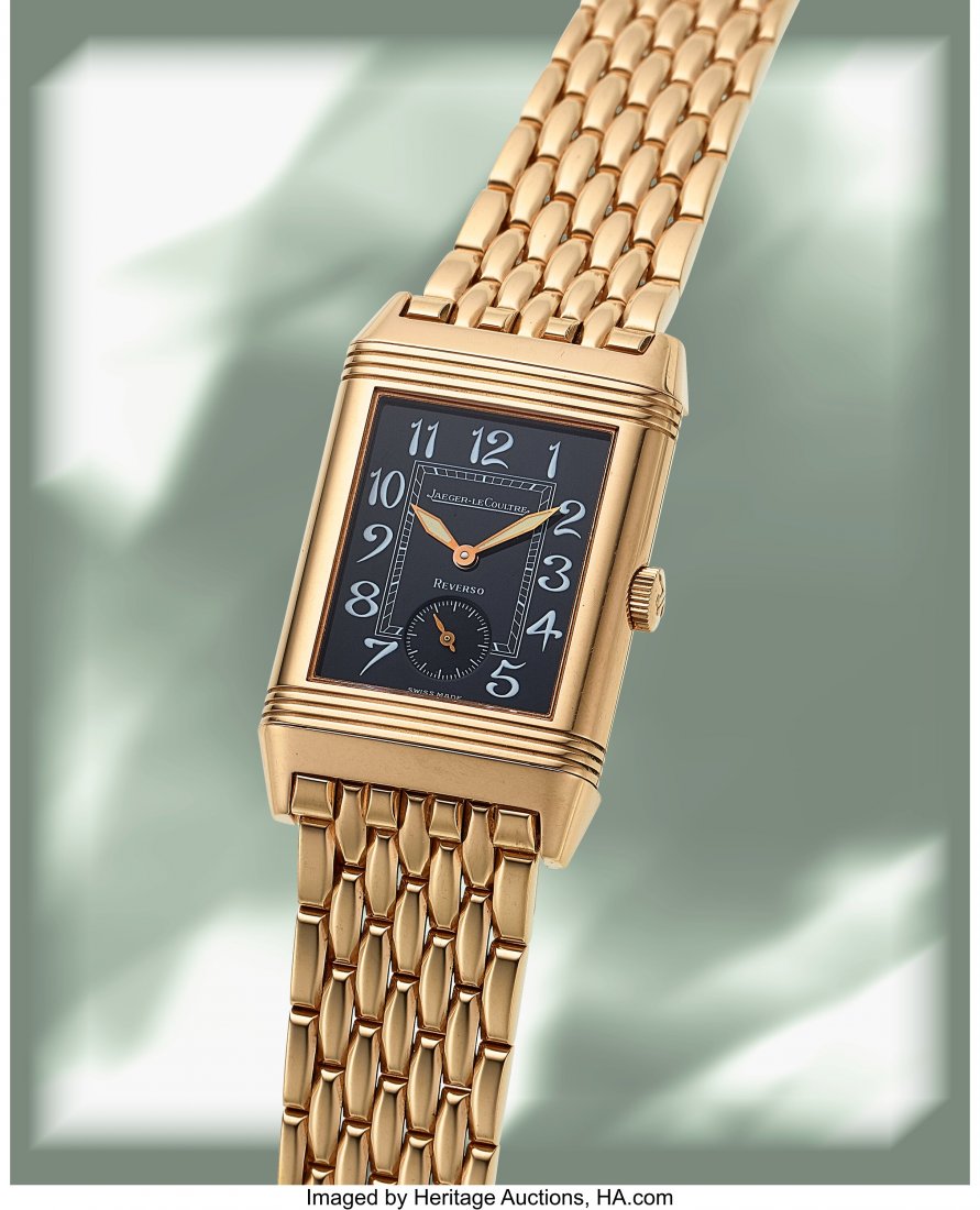 Jaeger LeCoultre, Fine Reverso "Art Deco", 18k P (1 of 6)