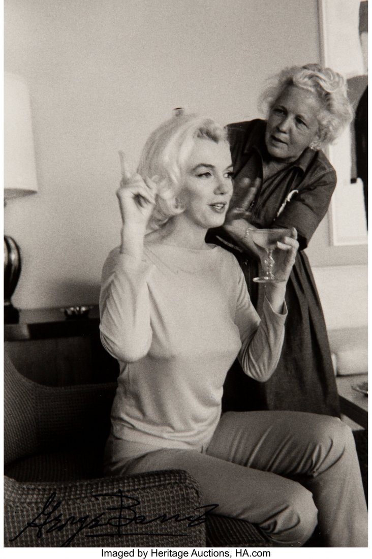 George Barris (American, 1928) Marilyn Monroe (f: George Barris (American, 1928) Marilyn Monroe (from The Last Photos), 1962 Gelatin silver, printed 1987 6-1/2 x 4-3/8 inches (16.5 x 11.1 cm) Signed in ink in the image. Bears photographer's stamps an