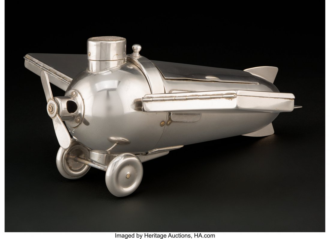 67108: J. A. Henckels (German, b. 1731) Airplane Smoker