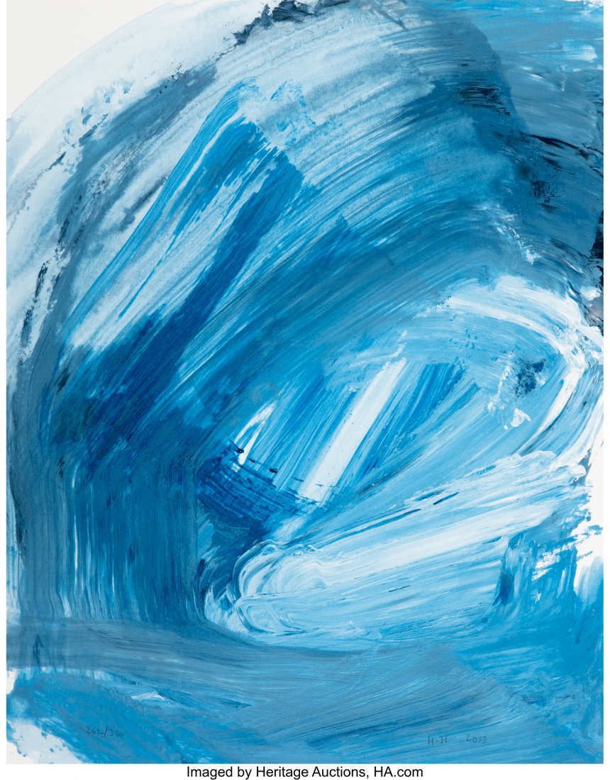 Howard Hodgkin (1932-2017) Ice (Not in Heenk), 2: Howard Hodgkin (1932-2017) Ice (Not in Heenk), 2013 Screenprint in colors on Somerset White Satin paper 29-7/8 x 23-5/8 inches (75.9 x 60 cm) (sheet) Ed. 262/350 Initialed, numbered, and dated in penc
