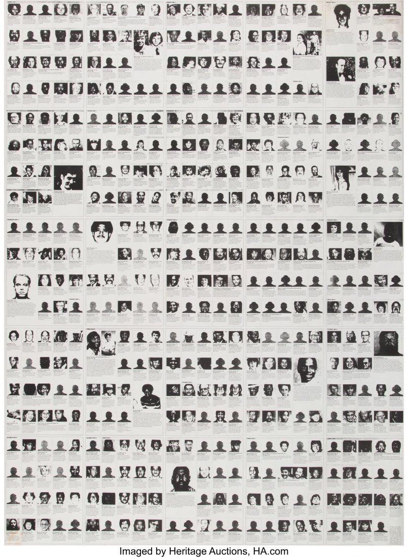 Attributed to Felix Gonzalez-Torres TROVE of ma: Attributed to Felix Gonzalez-Torres Ephemera related to Felix Gonzalez-Torres (7 works)Prints on paper42 x 58 inches (106.7 x 147.3 cm) (largest)TROVE of many individual sheets from artworks by Felix 