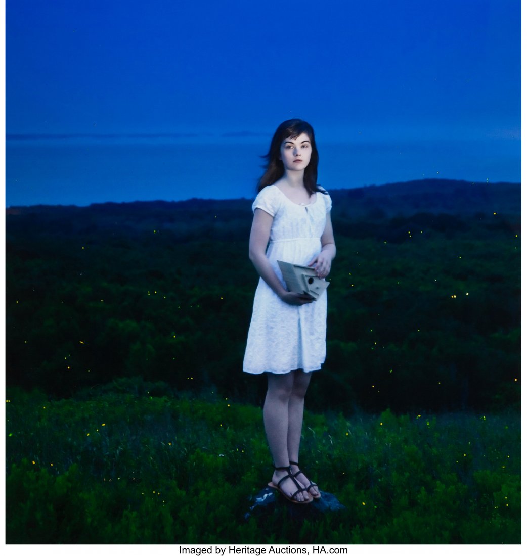Cig Harvey (British, 1973) Devin and the Firefli: Cig Harvey (British, 1973) Devin and the Fireflies, Rockland, Maine, 2010 Chromogenic 27-1/2 x 26 inches (69.9 x 66.0 cm); sight Artist's proof 1 PROVENANCE: Joel Soroka Gallery, Aspen, Colorado; Acqu