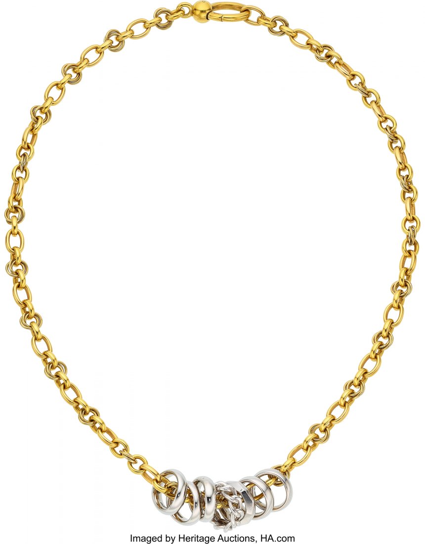 Diamond, Gold Necklace, Pomellato  The 18k white (1 of 2)