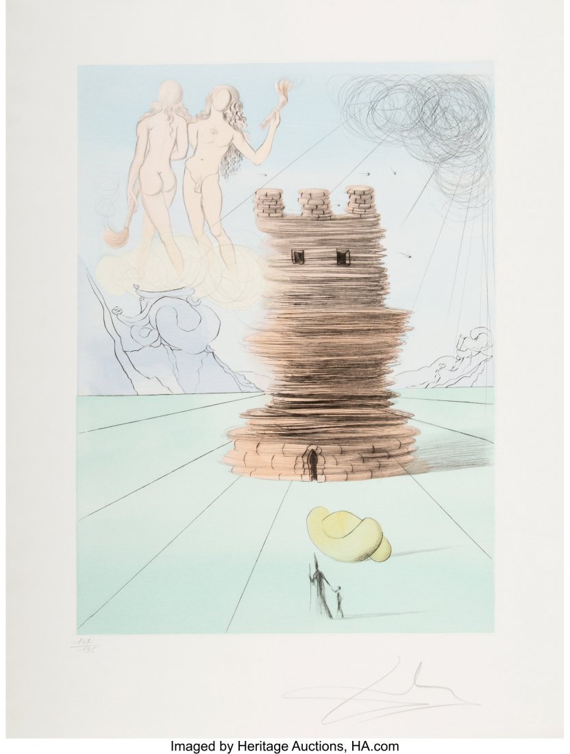 Salvador Dali (1904-1989) Simon, from Twelve Tri (1 of 1)