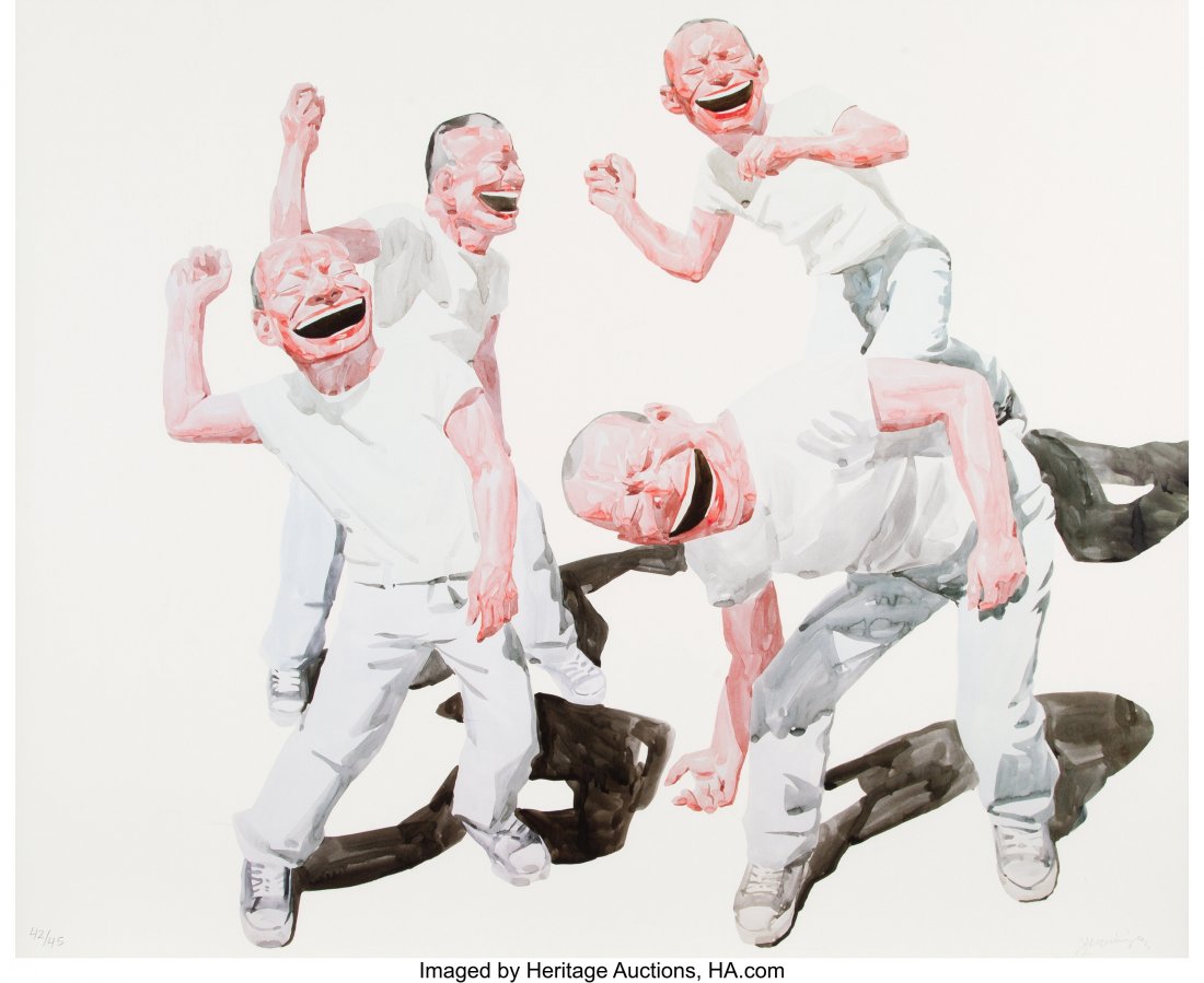 Yue Minjun (b. 1962) Smile-ism No. 2, 2006 Litho (1 of 1)