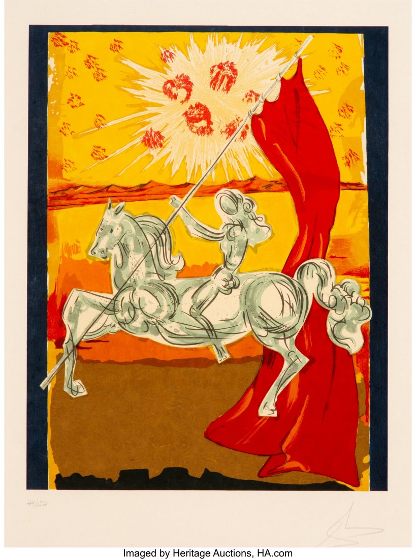 Salvador Dali (1904-1989) Ivanhoe, set of four, (1 of 5)