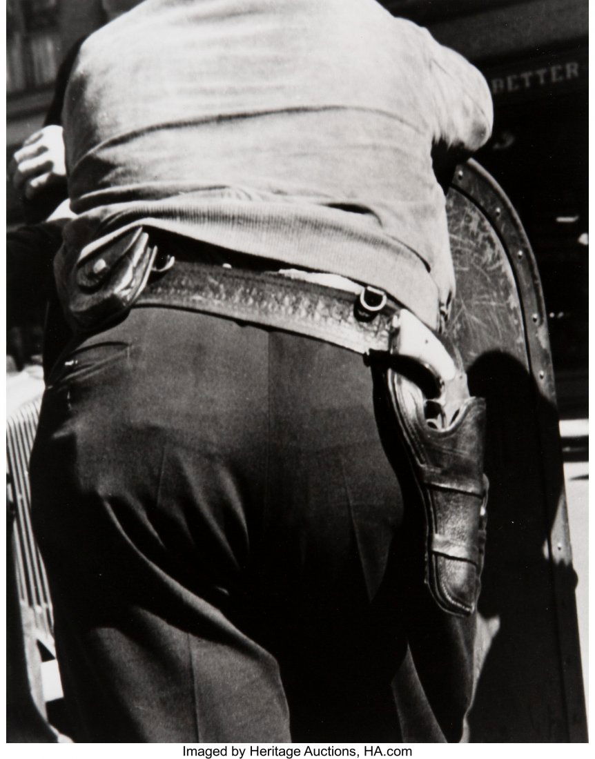 Ben Shahn (American, 1898-1969) Sheriff's Deputy: Ben Shahn (American, 1898-1969) Sheriff's Deputy, Morgantown, West Virginia, 1935 Gelatin silver, printed circa 1976 under the supervision of Arthur Rothstein for the Photographic Historical Society o