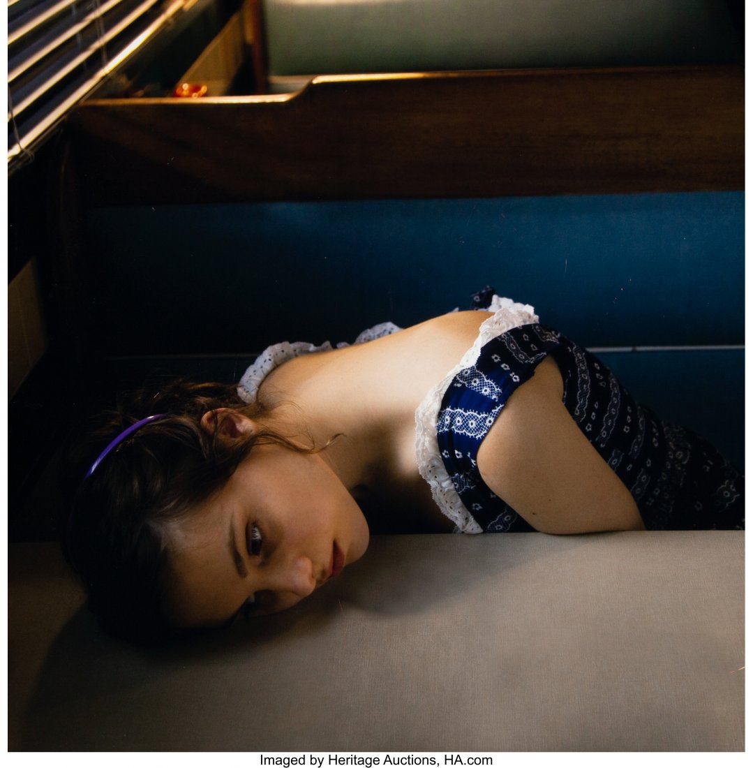 Cig Harvey (British, 1973) Sadie, Miss Portland': Cig Harvey (British, 1973) Sadie, Miss Portland's Diner, Portland, Maine (from You Look at Me Like an Emergency, Act II), 2010 Dye coupler 28 x 28 inches (71.1 x 71.1 cm) Signed with insignia and numb