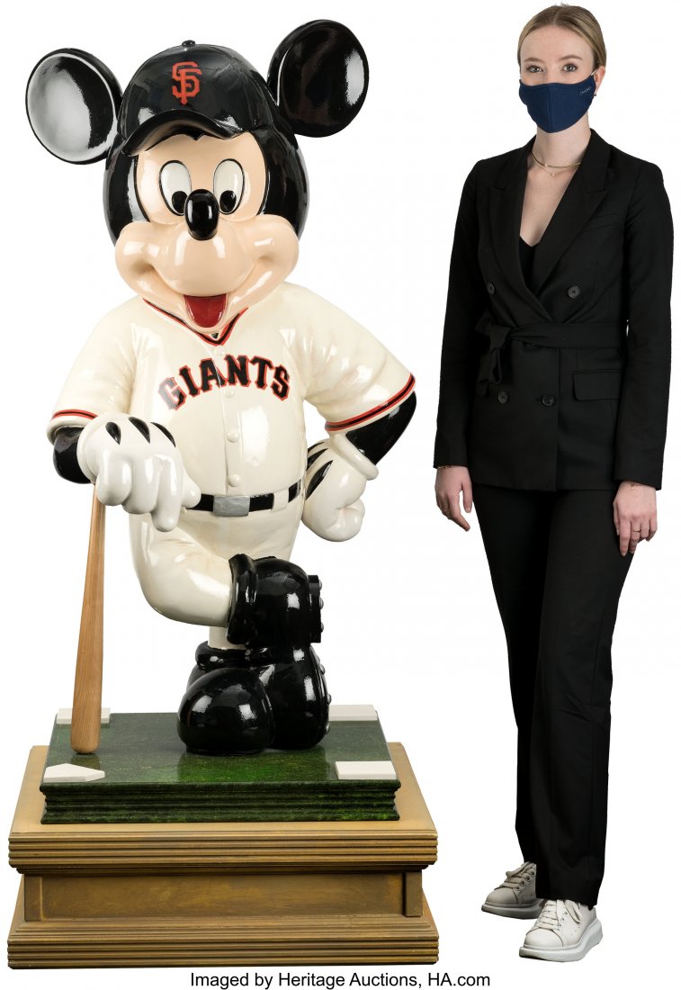 Mickey Mouse – San Francisco Giants Wood (1 of 5)