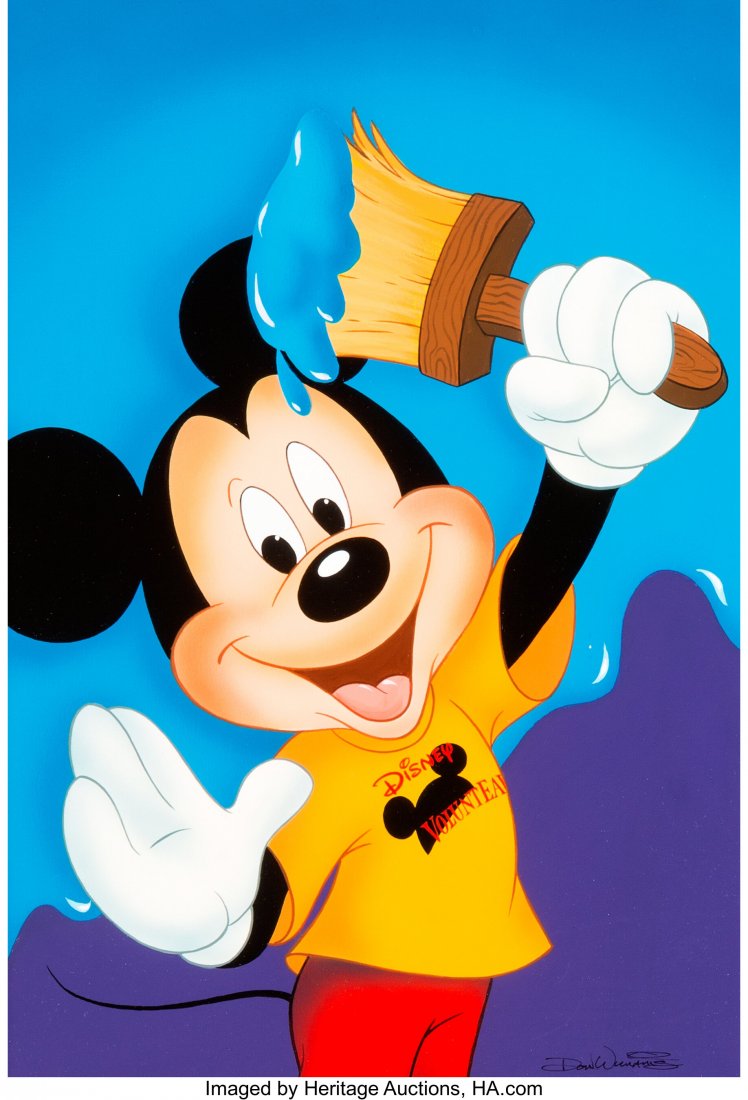Mickey Mouse Painting by Don "Ducky" Williams Or (1 of 3)