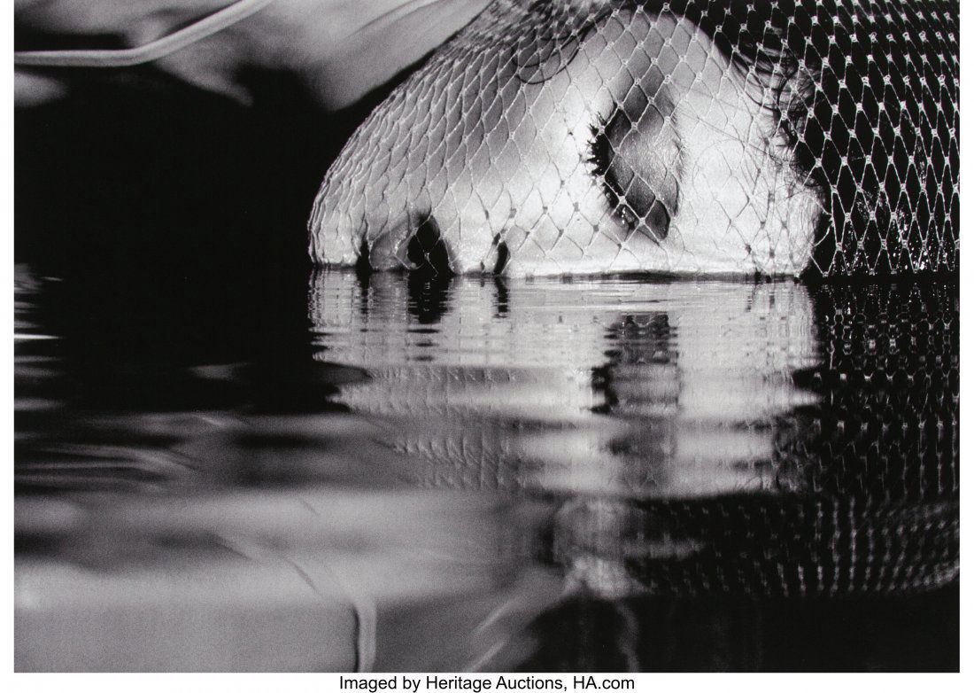 Claude Guillaumin (French, 1946) Untitled (Water: Claude Guillaumin (French, 1946) Untitled (Waterproof makeup for Elle magazine), 1975 Digital pigment, printed later 27-1/2 x 19-3/4 inches (69.9 x 50.2 cm) Embossed with photographer's blindstamp, up