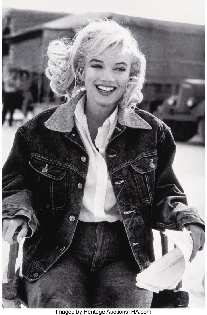 Eve Arnold (American, 1913-2012) Marilyn Monroe: Eve Arnold (American, 1913-2012) Marilyn Monroe on the set of The Misfits, 1960 Digital pigment, printed later 18 x 12 inches (45.7 x 30.5 cm) Photographer's signature estate stamp, and editioned 192/