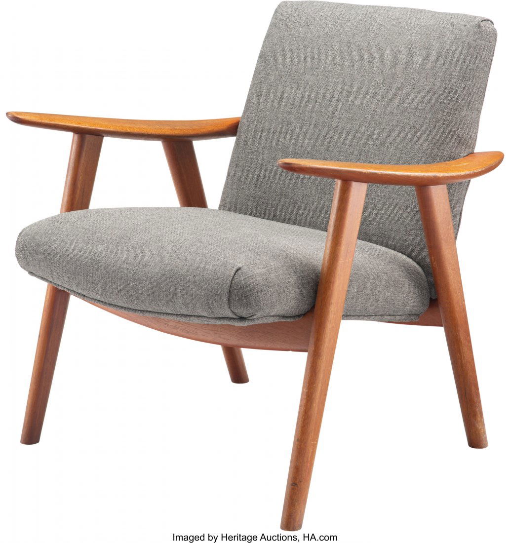 Hans J. Wegner (Danish, 1914-2007) Buck Lounge C (1 of 2)