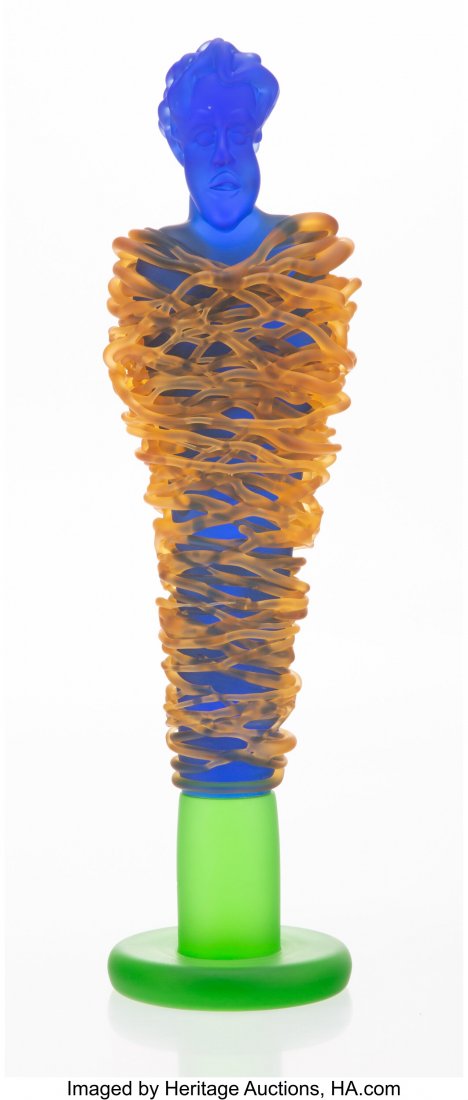 Richard Jolley (American, b. 1952) Wrapped Figur (1 of 3)