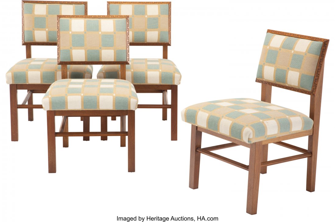 Frank Lloyd Wright (American, 1867-1959) Set of (1 of 2)