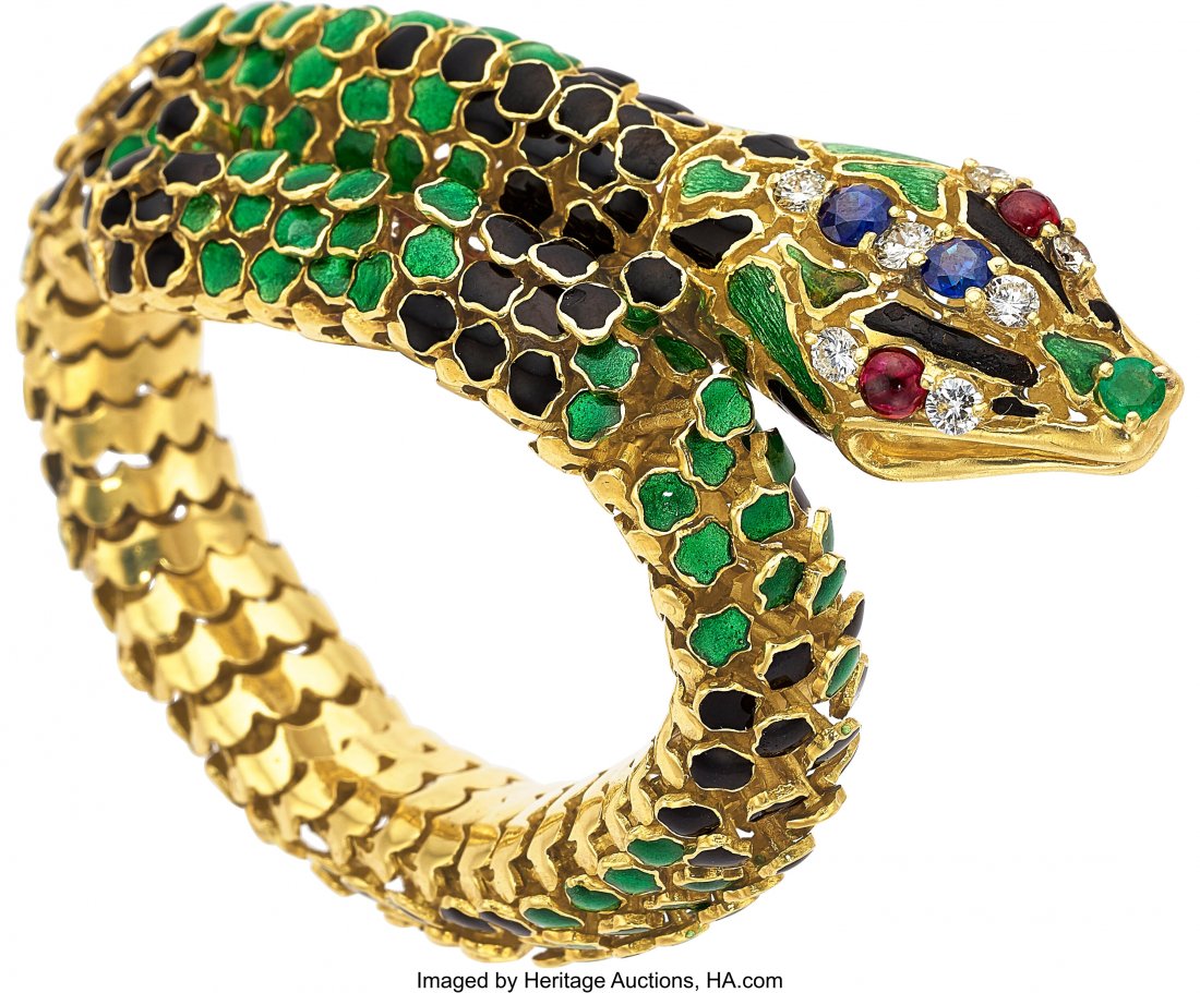 Ruby, Sapphire, Emerald, Diamond, Enamel, Gold B (1 of 2)