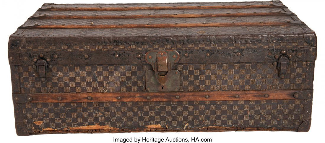 Louis Vuitton Damier Ebene Monogram Coated Canva (1 of 6)