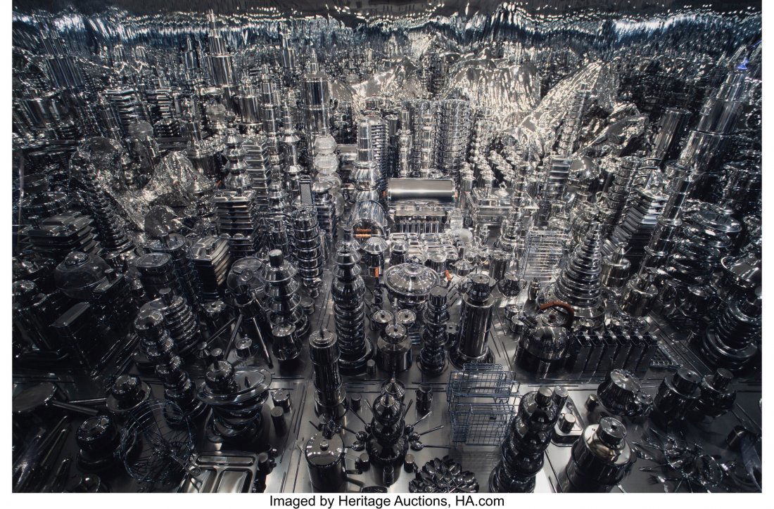 Zhan Wang (b. 1962) Urban Landscape - Chicago, 2: Zhan Wang (b. 1962) Urban Landscape - Chicago, 2005 Chromogenic print 44-1/2 x 67 inches (113 x 170.2 cm) Ed. 4/8 Signed, numbered, titled, and dated in ink on lower right corner: Zhan Wang, Urban Lan