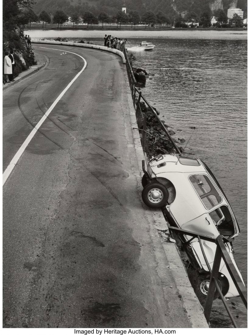 Arnold Odermatt (Swiss, 1926) Stansstad, 1969 Ge: Arnold Odermatt (Swiss, 1926) Stansstad, 1969 Gelatin silver 15-1/8 x 11-3/8 inches (38.4 x 28.9 cm) Signed and editioned 5/8 in pencil, verso. HID03101062020 © 2020 Heritage Auctions | All Right