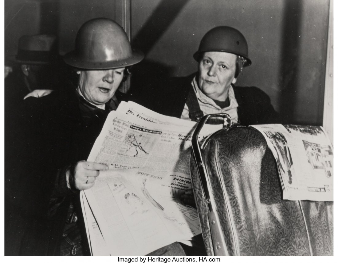 Ann Rosener (American, 1914-2012) Women in Indus: Ann Rosener (American, 1914-2012) Women in Industry, WWII (4 works), 1942-1943 Gelatin silver, printed later 7-1/4 x 9 inches (18.4 x 22.9 cm); each Titles include: Women in essential services: two fe